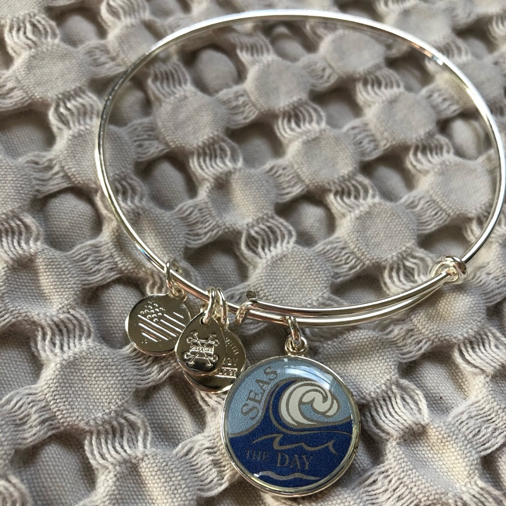 Alex&Ani Seas the Day Silver Bracelet